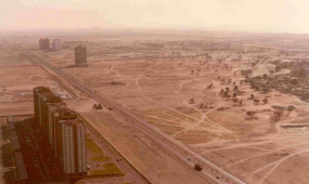Sheikh Zayed Road 1990